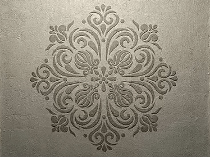 素のモルタル色も再現可能