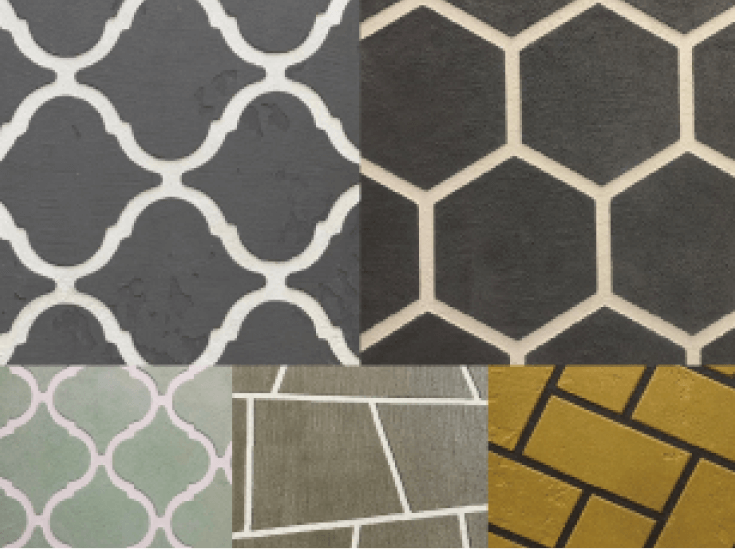 多彩なデザインと色